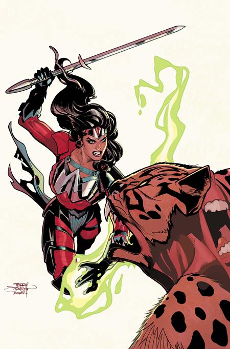 ABSOLUTE WONDER WOMAN #27 Cover B TERRY DODSON & RACHEL DODSON CARD STOCK VAR comic book cover