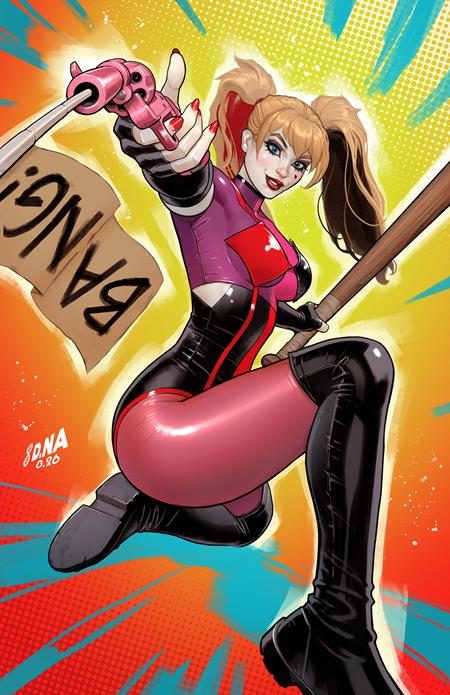 HARLEY QUINN #69 Cover B DAVID NAKAYAMA CARD STOCK VAR comic book cover