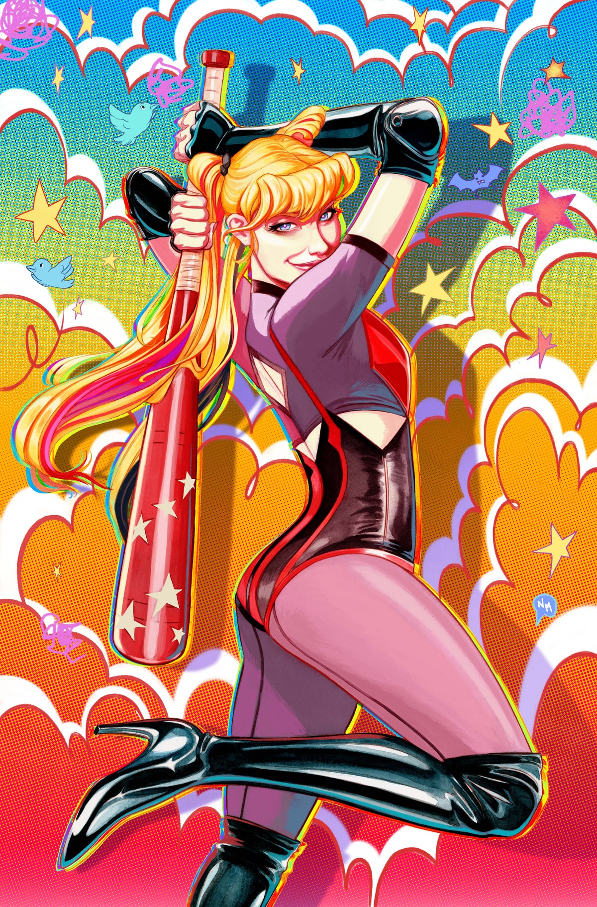HARLEY QUINN #69 Cover D NIMIT MALAVIA CARD STOCK VAR comic book cover
