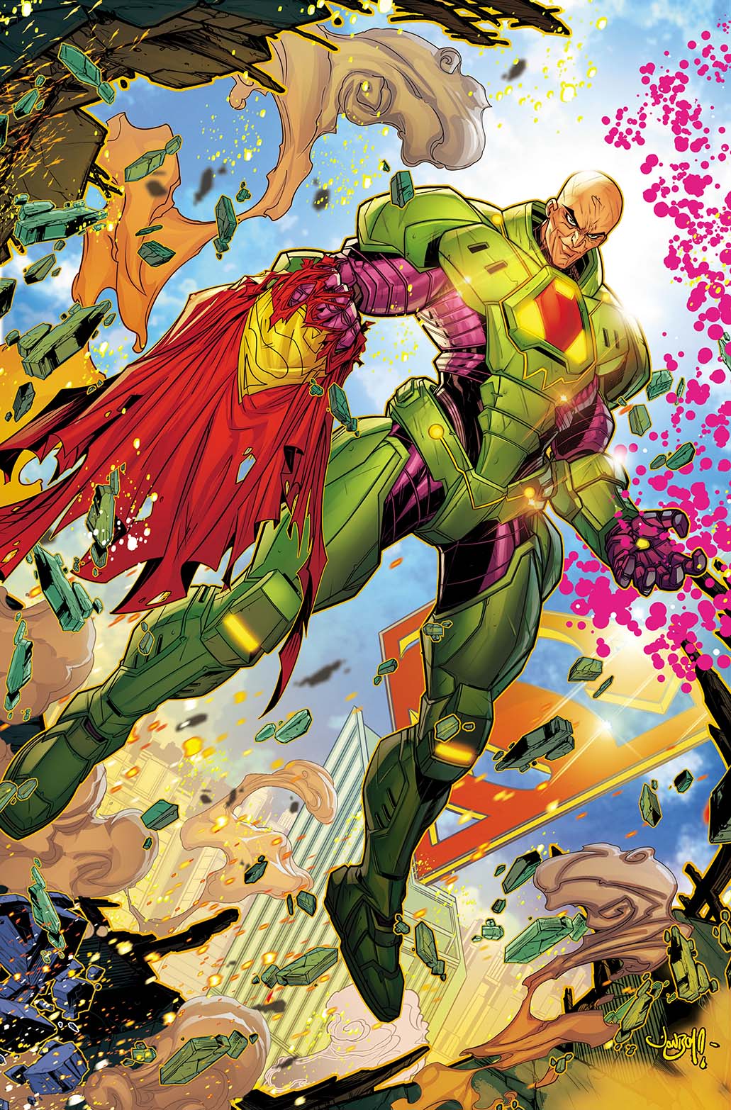 SUPERMAN #45 Cover B JONBOY MEYERS CARD STOCK VAR comic book cover