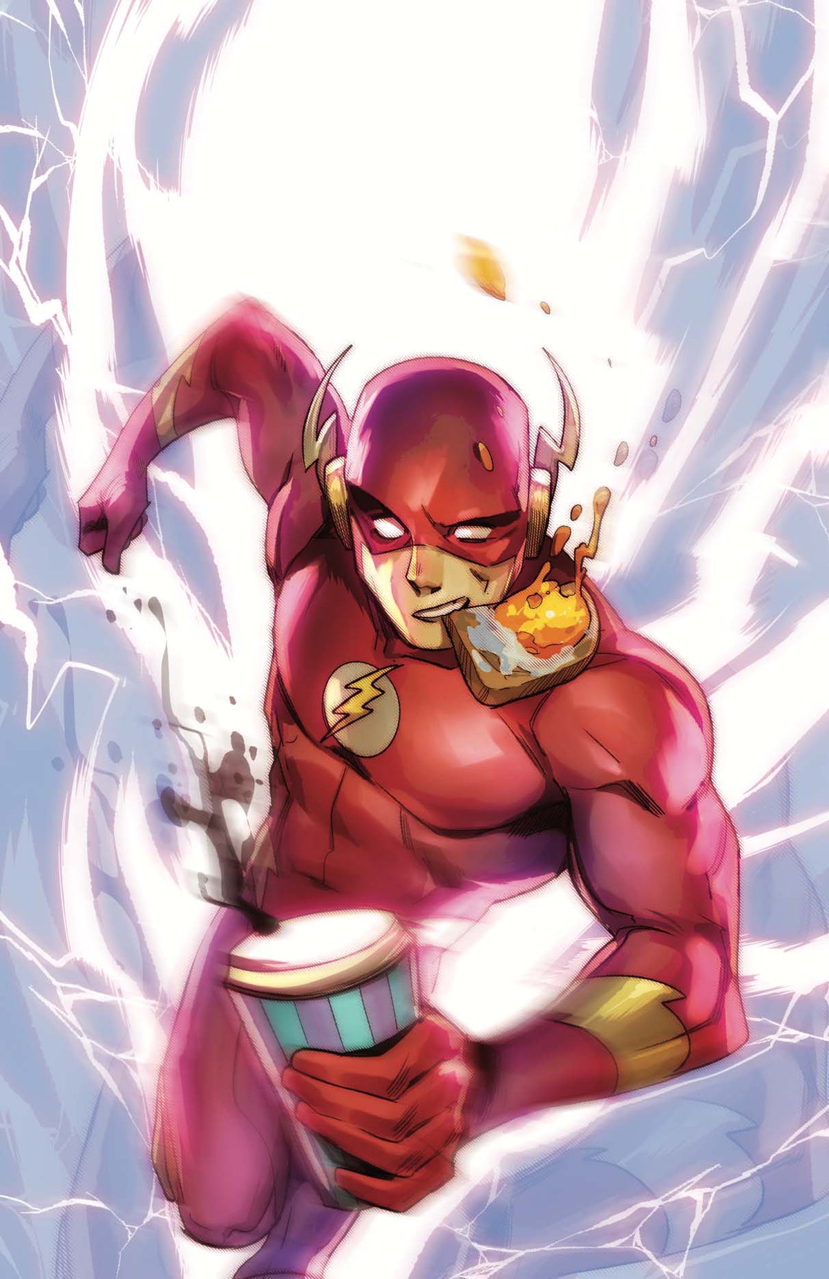 FLASH #40 Cover B MIRKA ANDOLFO CARD STOCK VAR comic book cover