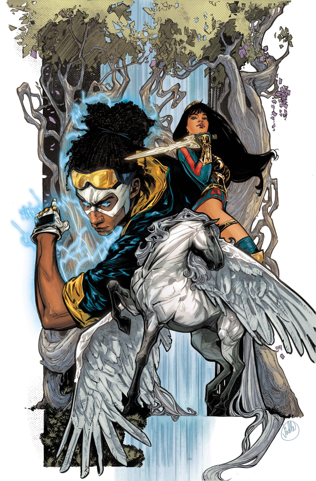 NEW TITANS #42 Cover B JOELLE JONES CARD STOCK VAR comic book cover