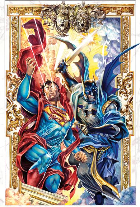 BATMAN SUPERMAN WORLDS FINEST #58 Cover B MARIO FOX FOCCILLO CARD STOCK VAR comic book cover