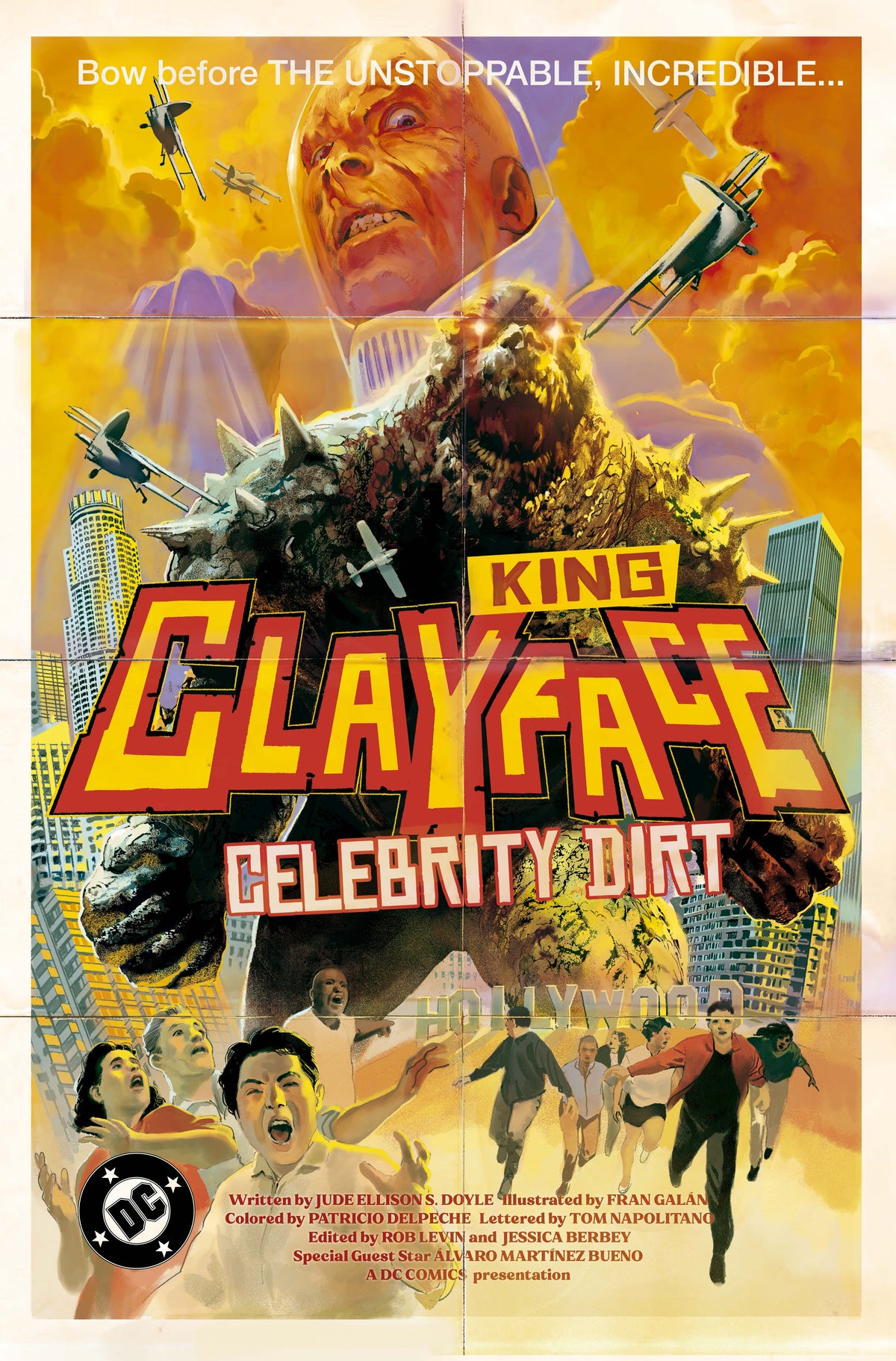 CLAYFACE CELEBRITY DIRT #6 (OF 6) Cover C ALVARO MARTINEZ BUENO CARD STOCK VAR comic book cover