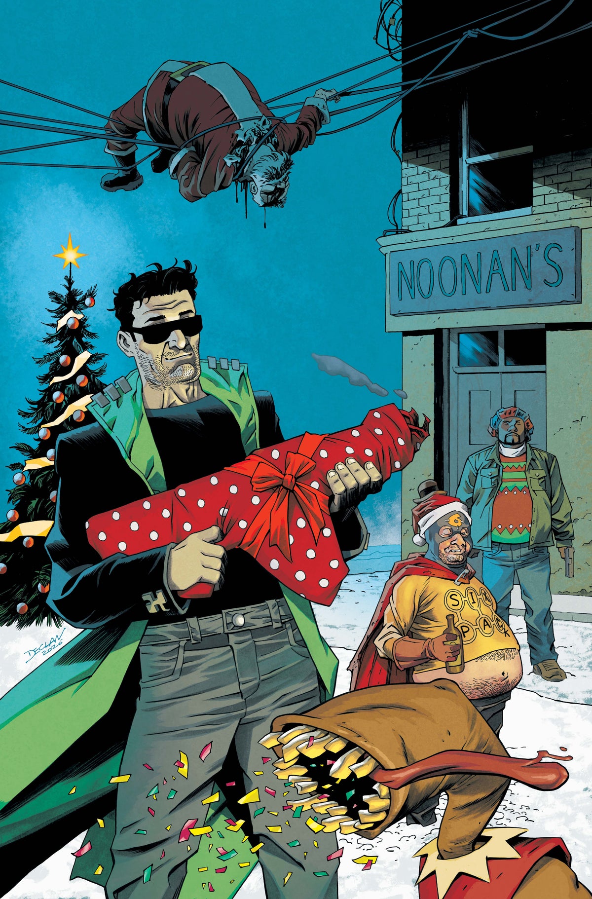 HITMAN IT WAS THE NINETIES SPECIAL #1 (ONE SHOT) Cover C DECLAN SHALVEY CARD STOCK VAR comic book cover