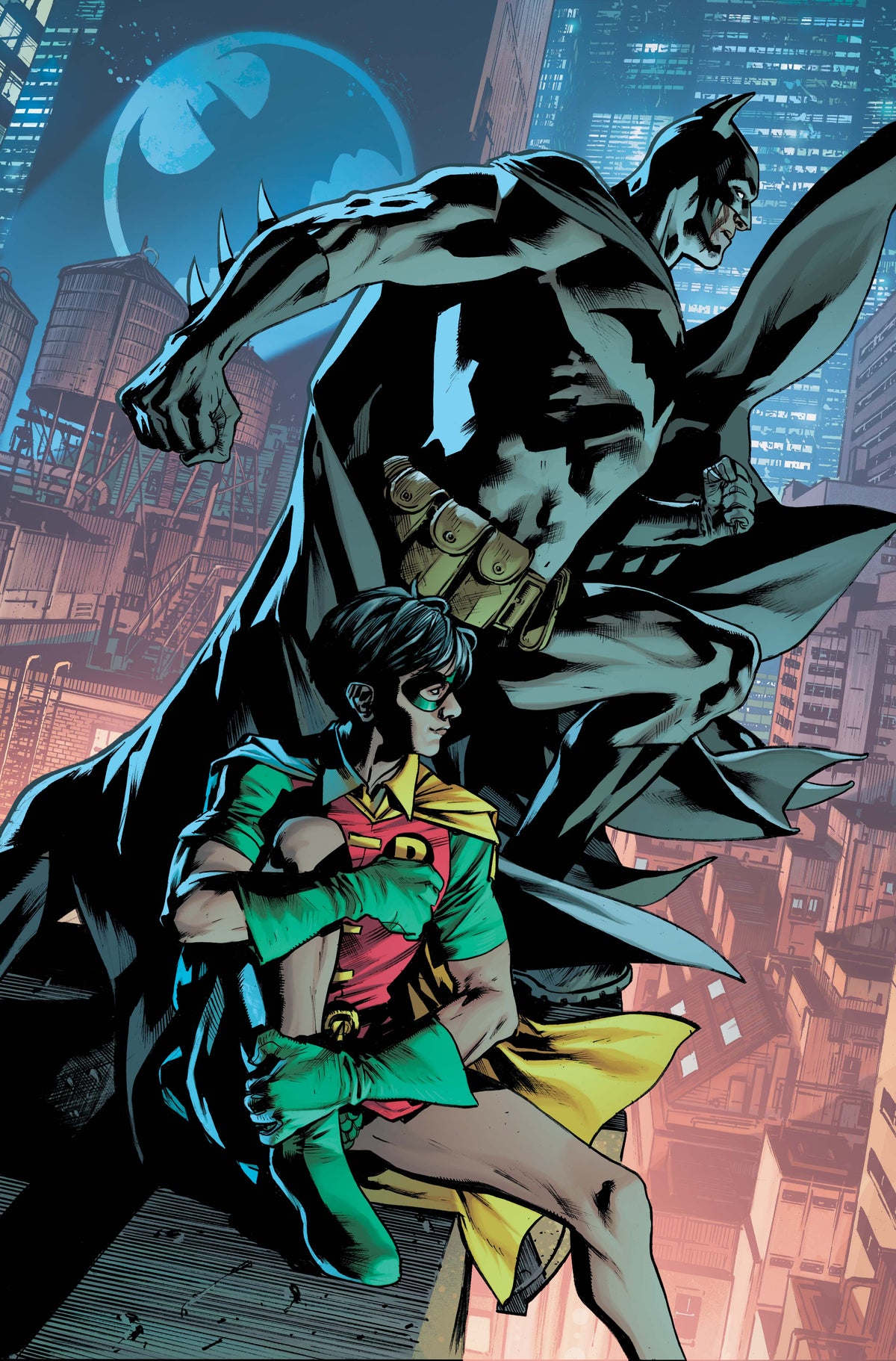 BATMAN & ROBIN YEAR ONE DYNAMIC DUOS #5 (OF 12) Cover C BRYAN HITCH CARD STOCK VAR comic book cover
