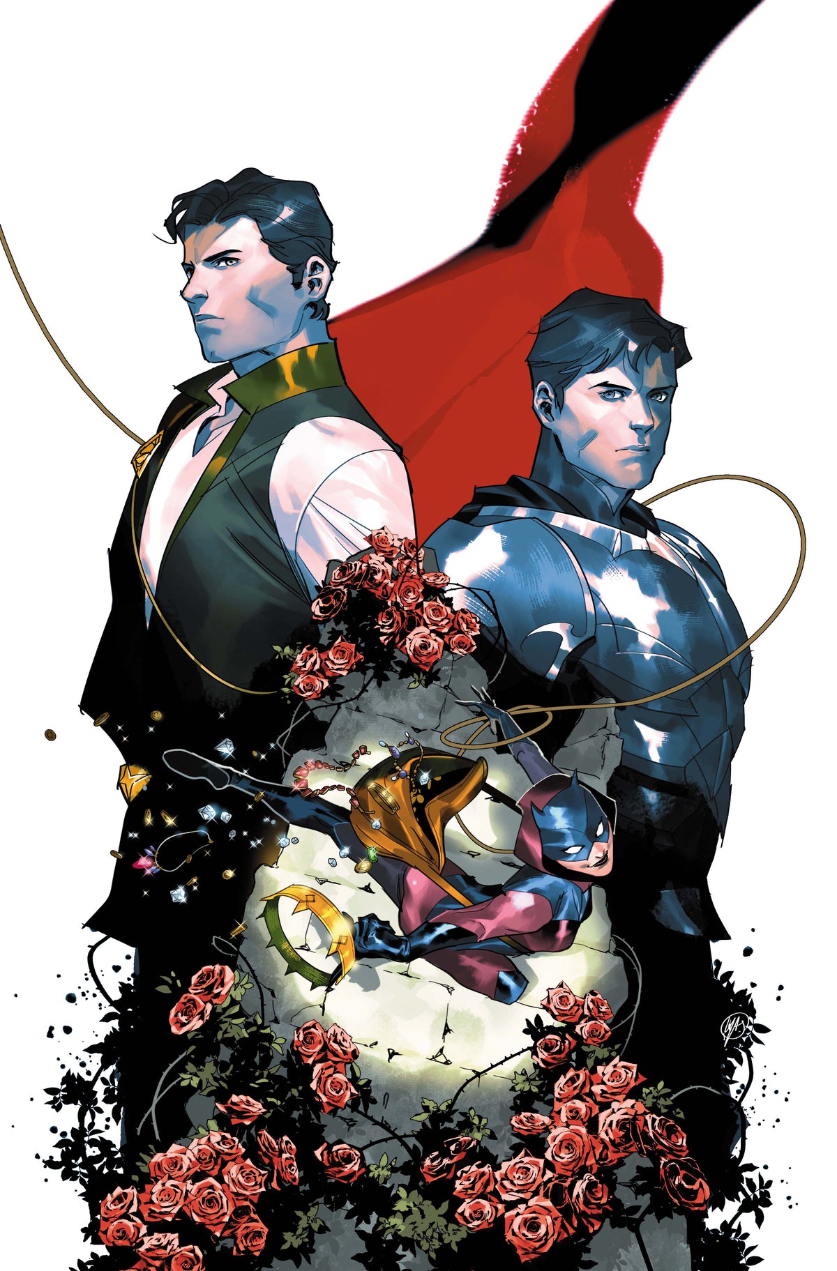 DARK KNIGHTS OF STEEL II #6 (OF 12) Cover A YASMINE PUTRI comic book cover