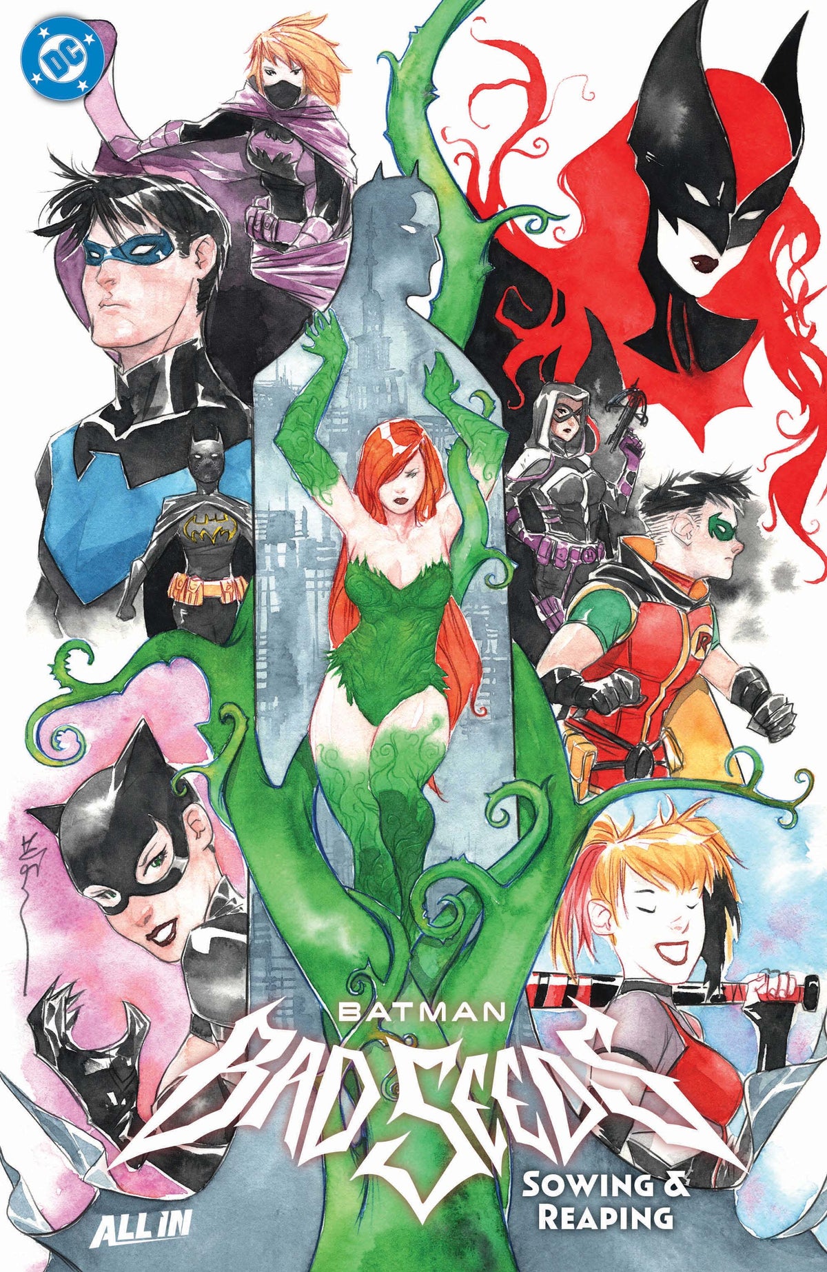 BATMAN BAD SEEDS SOWING & REAPING TP graphic novel cover