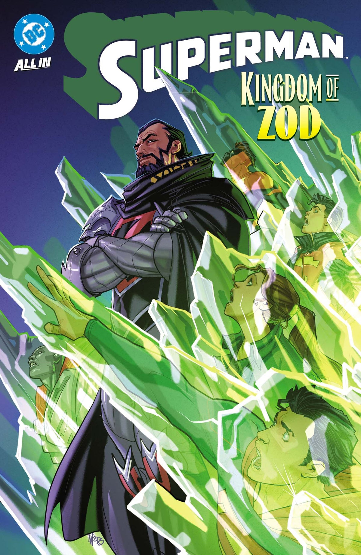 SUPERMAN: KINGDOM OF ZOD TP graphic novel cover