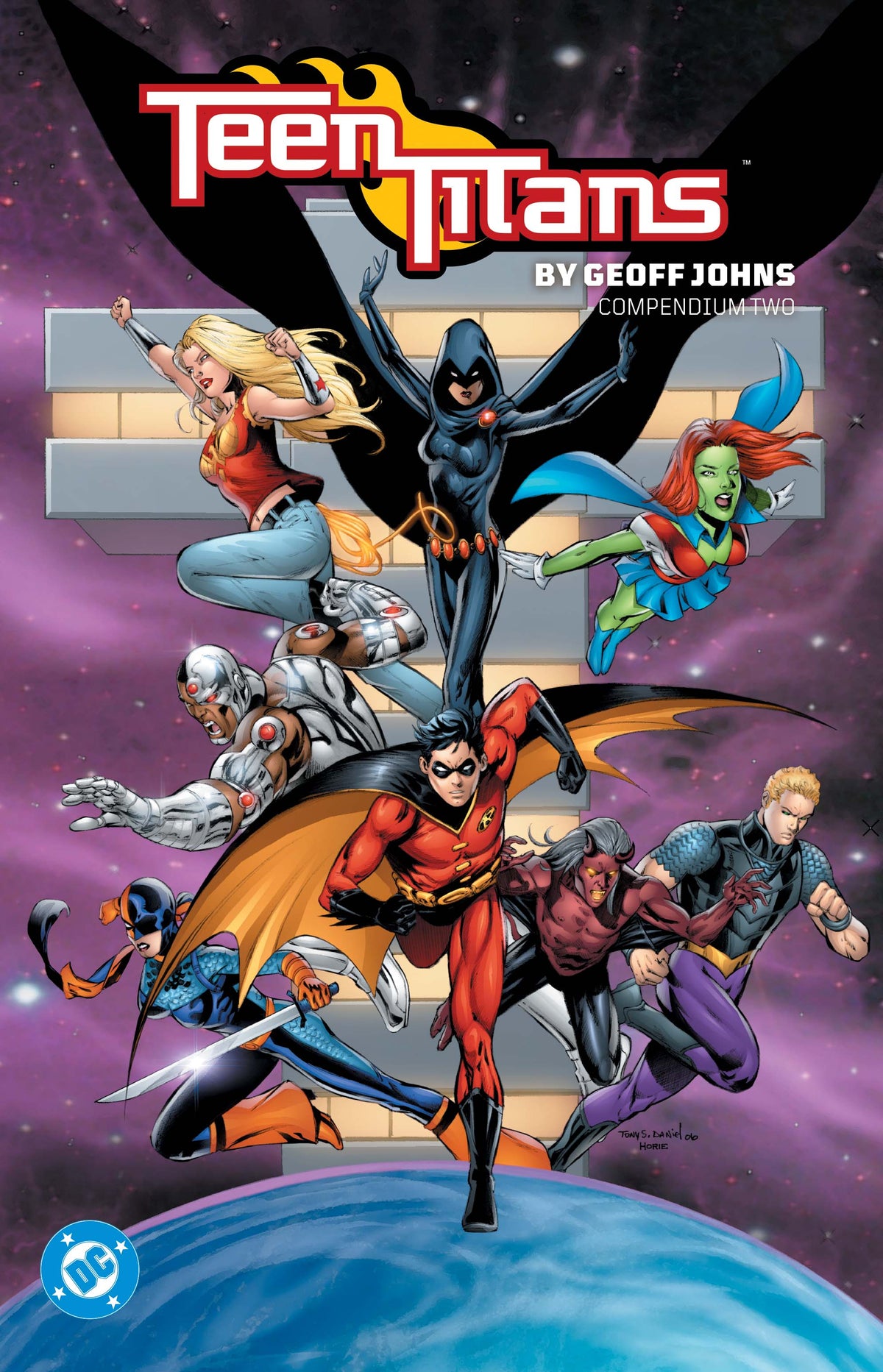 TEEN TITANS BY GEOFF JOHNS COMPENDIUM 02 TP graphic novel cover