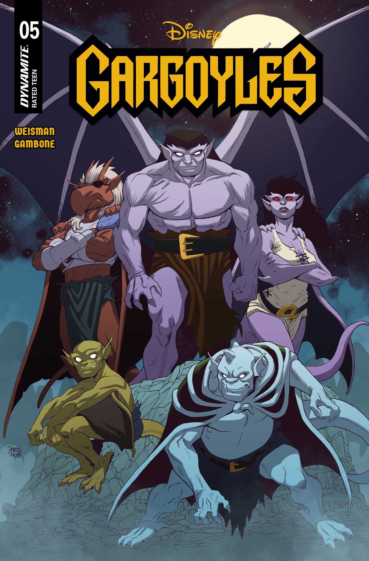 GARGOYLES (2026) #5 Cover B DREW MOSS VAR comic book cover