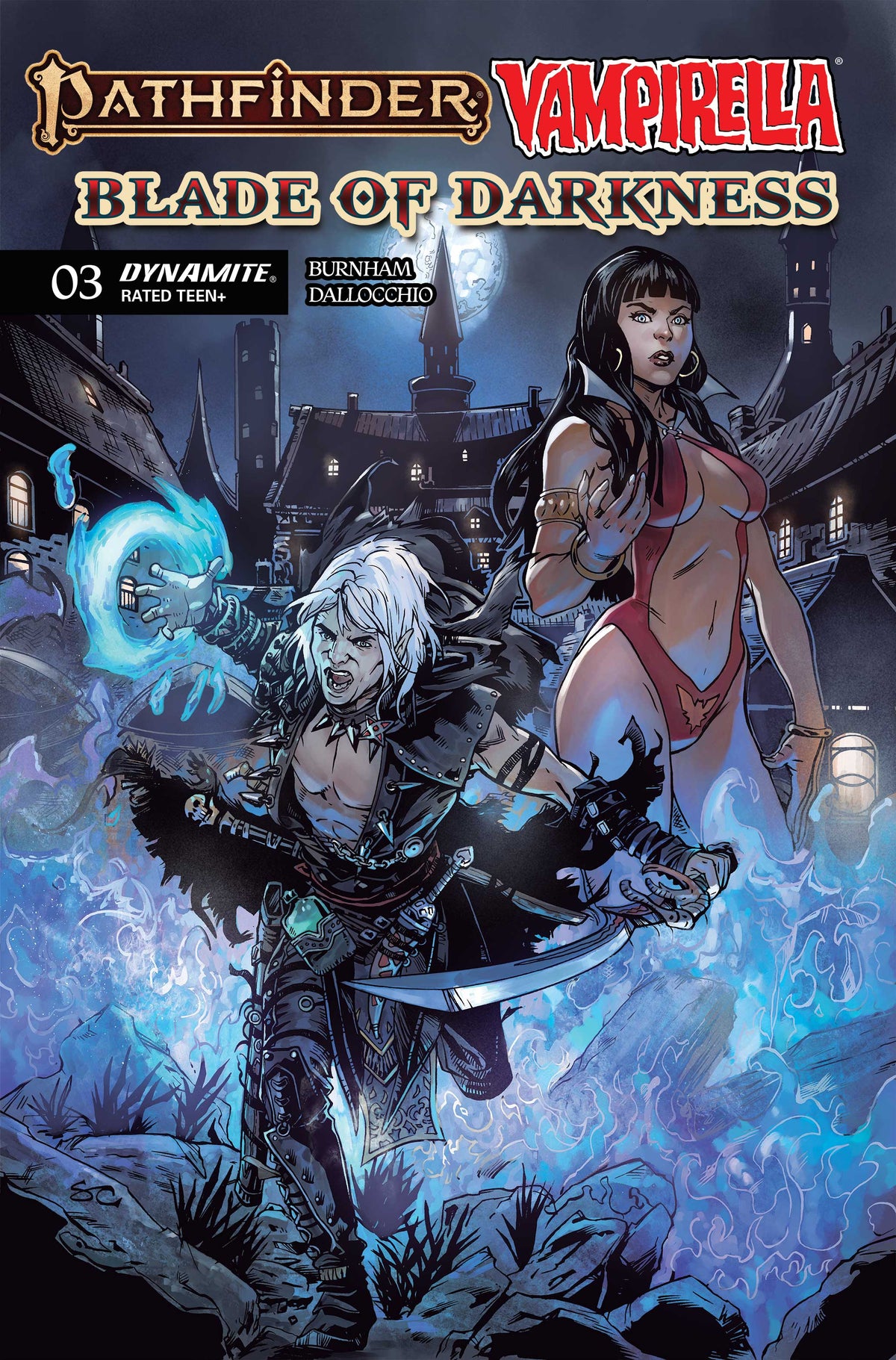 PATHFINDER VAMPIRELLA BLADE OF DARKNESS #3 Cover A STEVEN CUMMINGS comic book cover