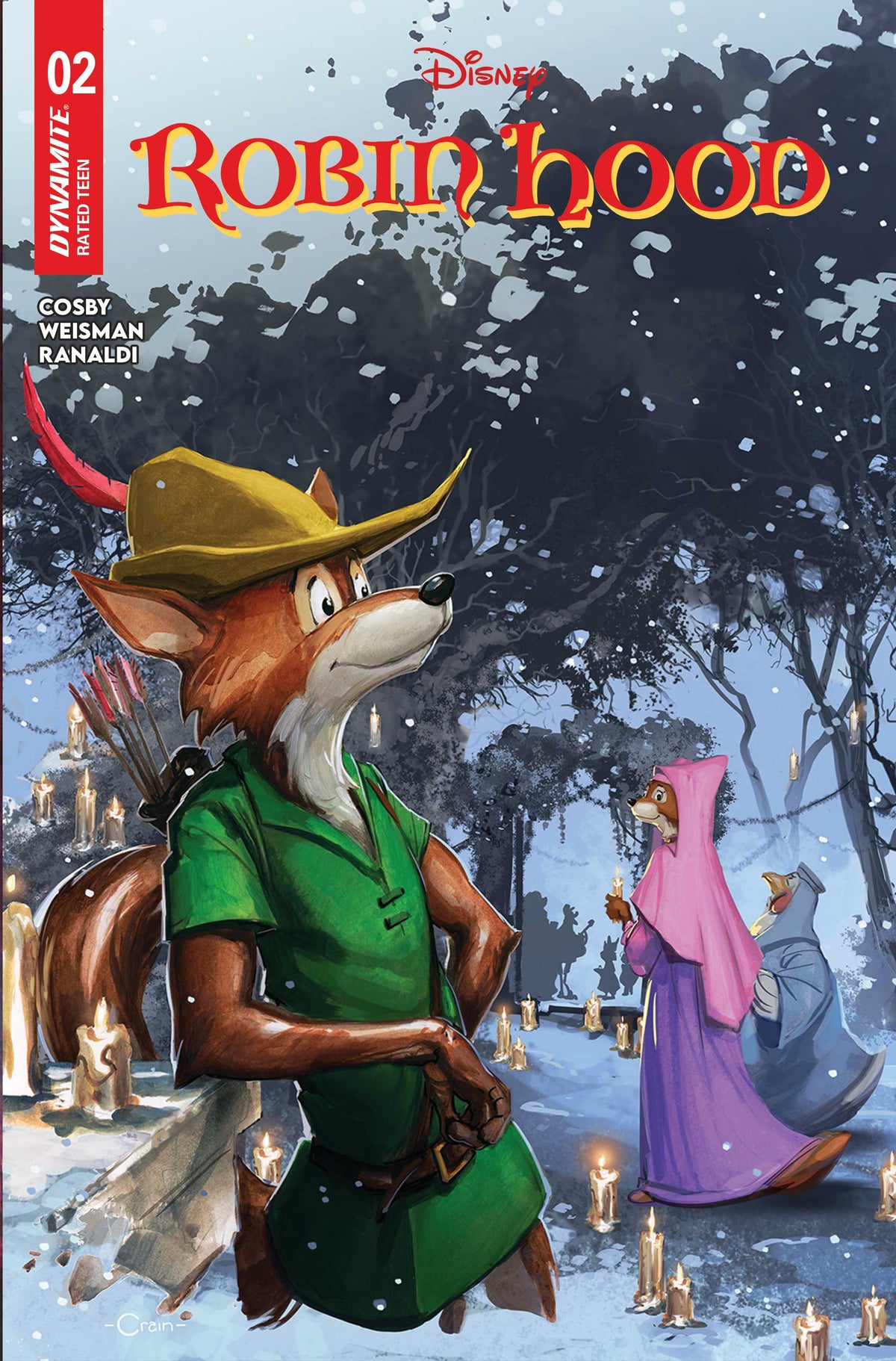 ROBIN HOOD (2026) #2 Cover D CLAYTON CRAIN VAR comic book cover