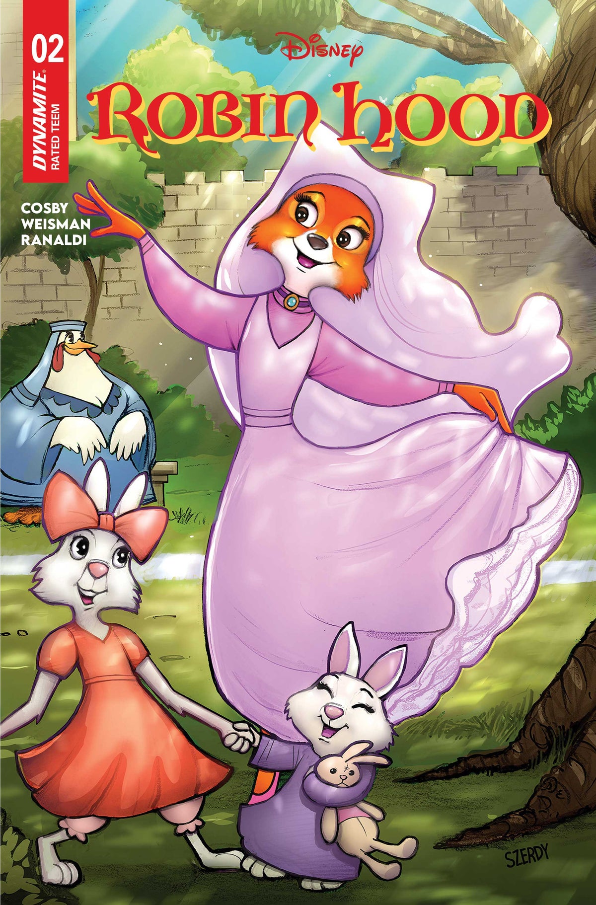 ROBIN HOOD (2026) #2 Cover E NATHAN SZERDY VAR comic book cover