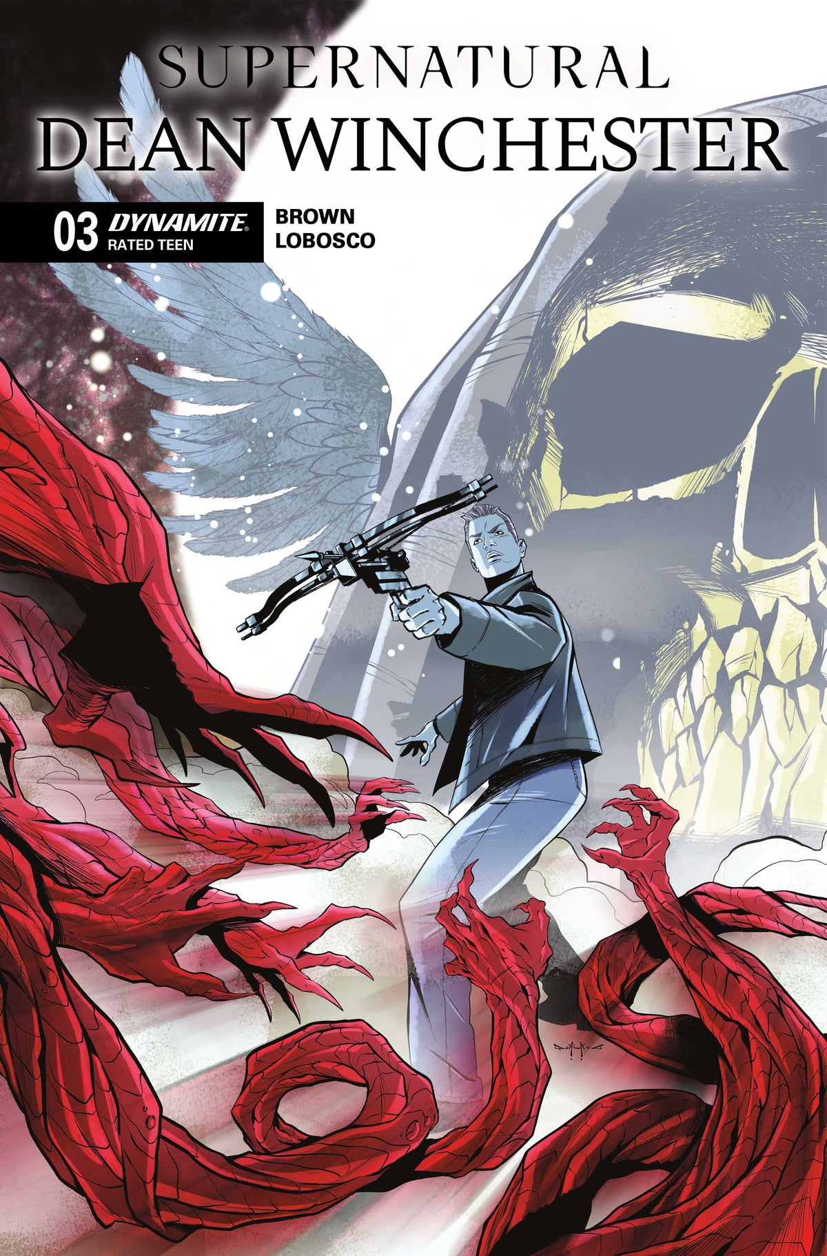 SUPERNATURAL DEAN WINCHESTER #3 Cover C PASQUALE QUALANO VAR comic book cover