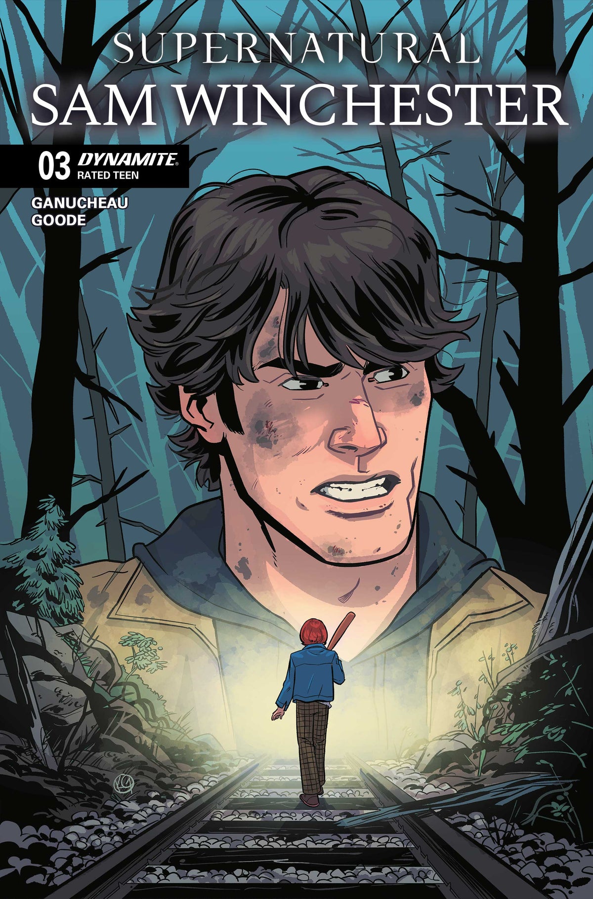 SUPERNATURAL SAM WINCHESTER #3 Cover B KENDALL GOODE VAR comic book cover