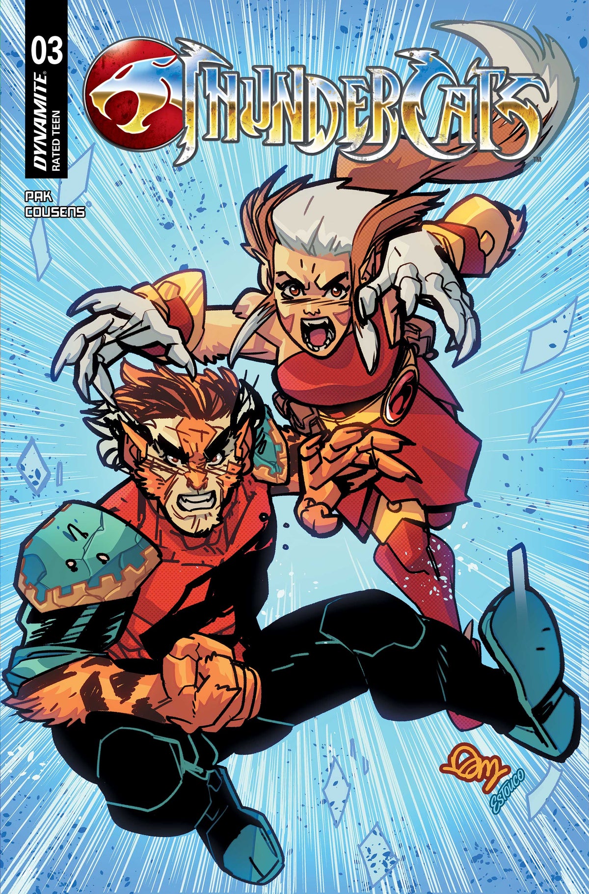 THUNDERCATS (2026) #3 Cover E SETH DAMOOSE VAR comic book cover