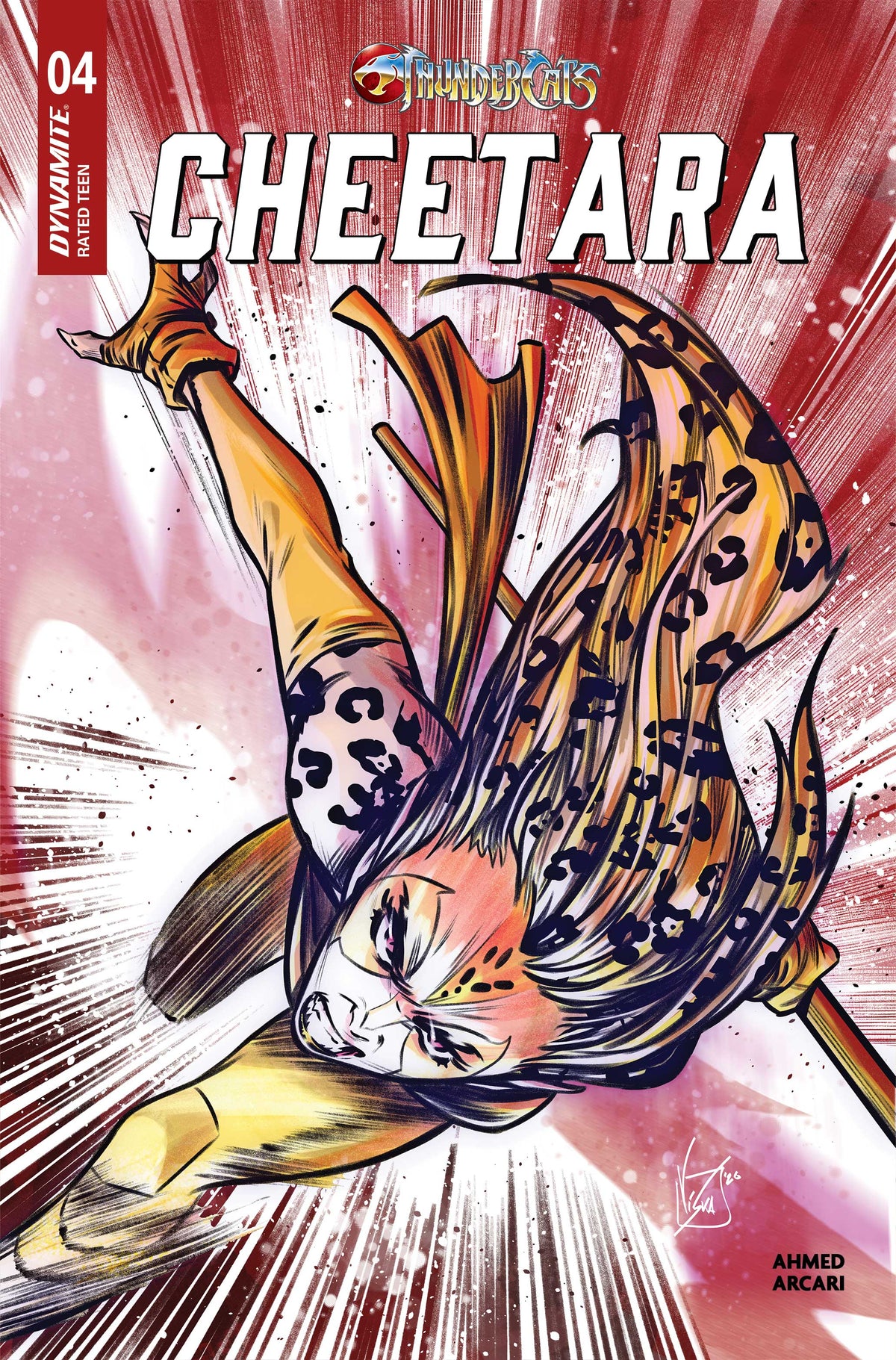 THUNDERCATS CHEETARA #4 Cover D VINCENZO FEDERICI VAR comic book cover