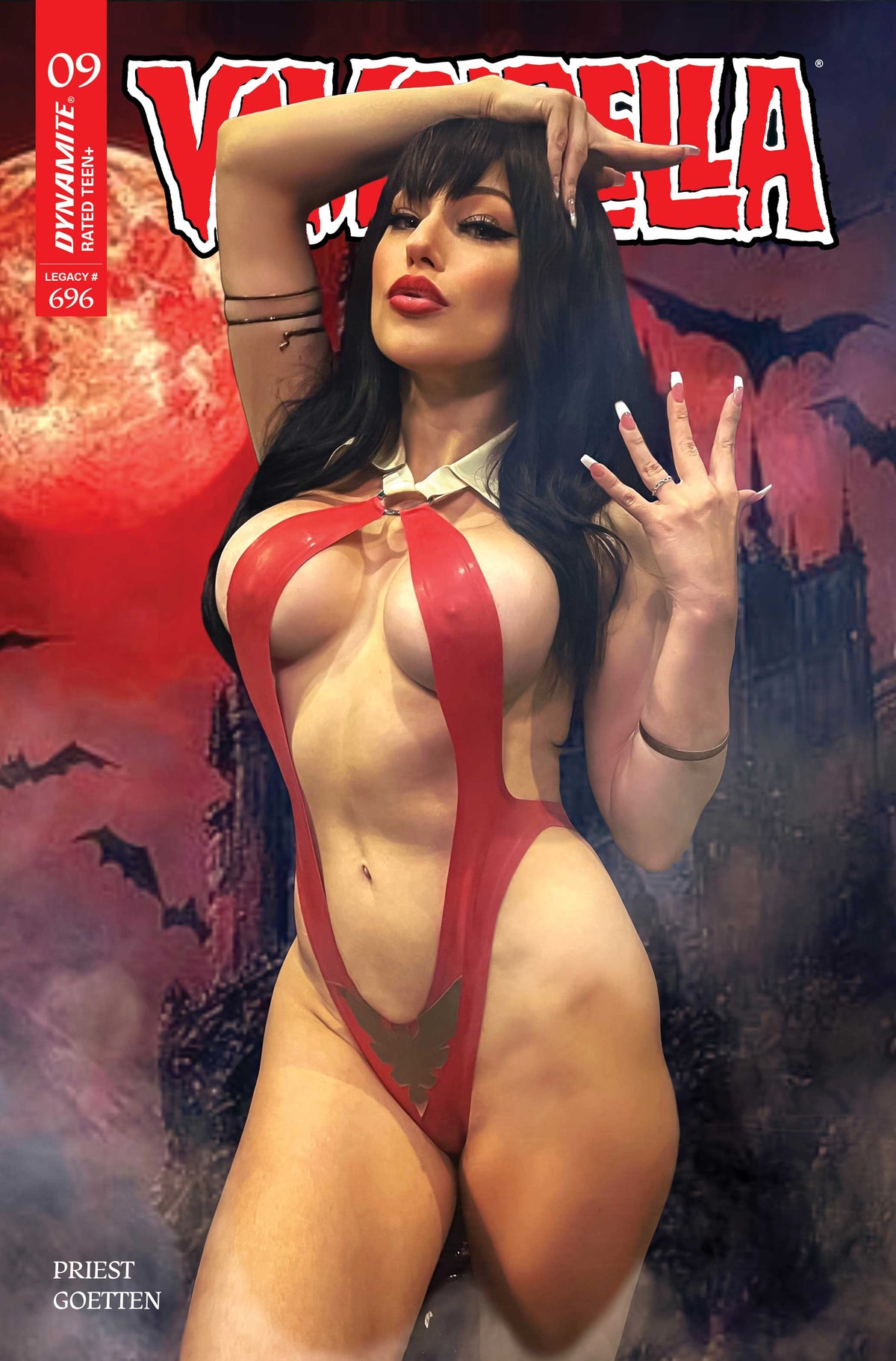 VAMPIRELLA (2026) #9 Cover E COSPLAY RACHEL HOLLON VAR comic book cover