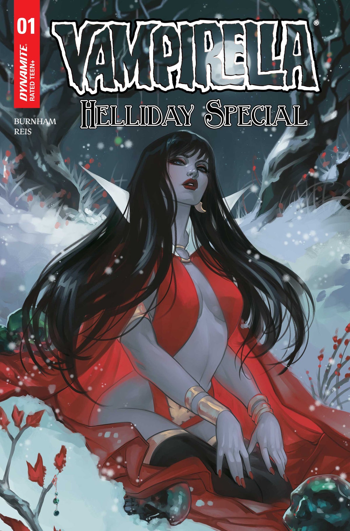 VAMPIRELLA HELLIDAY SPECIAL 2026 #1 (ONE SHOT) Cover B MEGHAN HETRICK VAR comic book cover