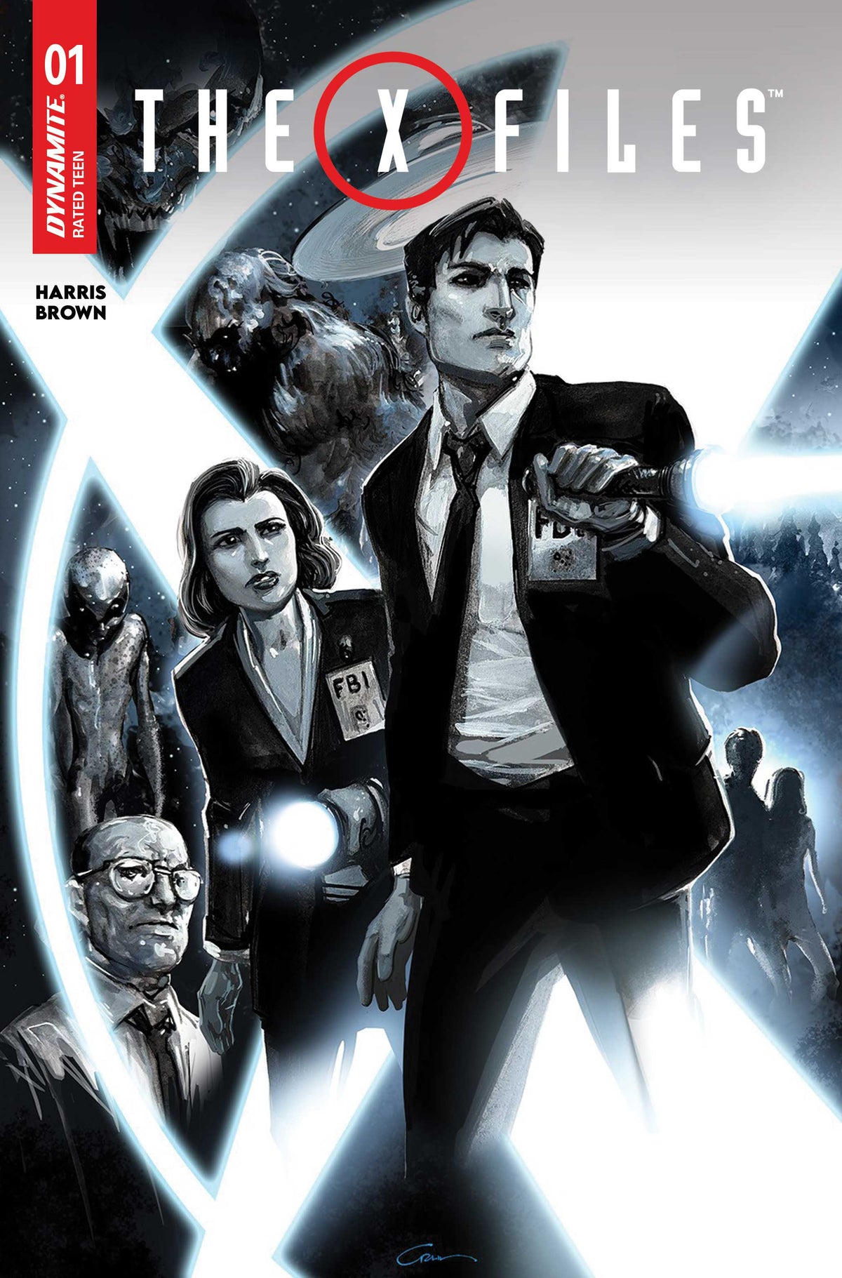 X FILES (2026) #1 Cover B CLAYTON CRAIN VAR comic book cover