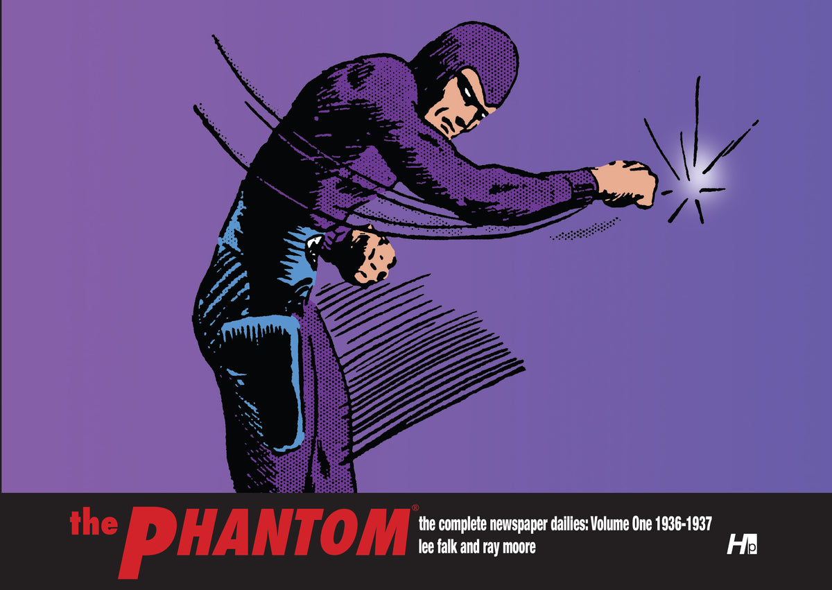 PHANTOM DELUXE EDITION HC VOL 01 THE COMPLETE NEWSPAPER DAILIES (1936-1937) graphic novel cover