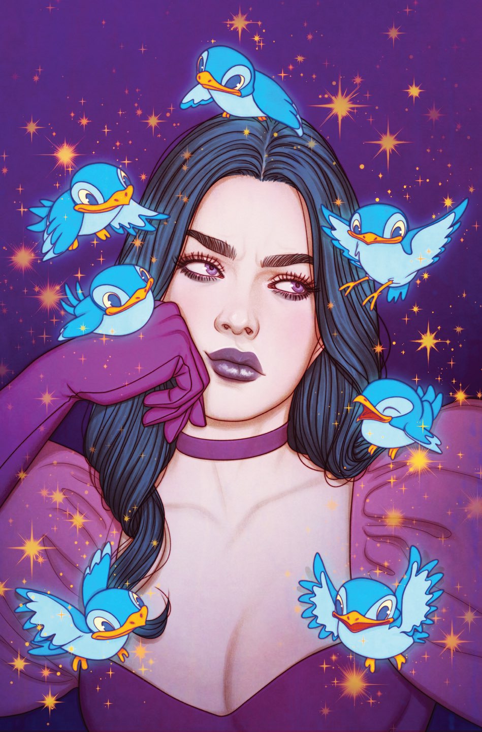PRINCESS MURDERS #1 Cover B JENNY FRISON VIRGIN VAR comic book cover
