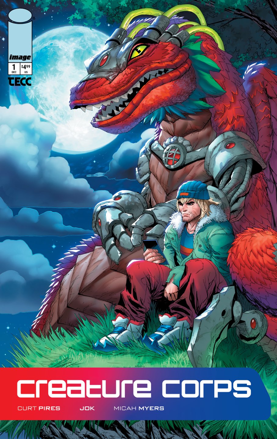 CREATURE CORPS #1 Cover F TYLER KIRKHAM VAR comic book cover