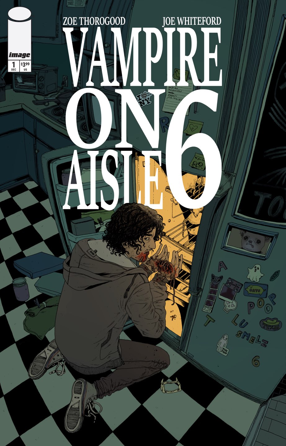 VAMPIRE ON AISLE 6 #1 (OF 3) Cover B ZOE THOROGOOD VAR comic book cover