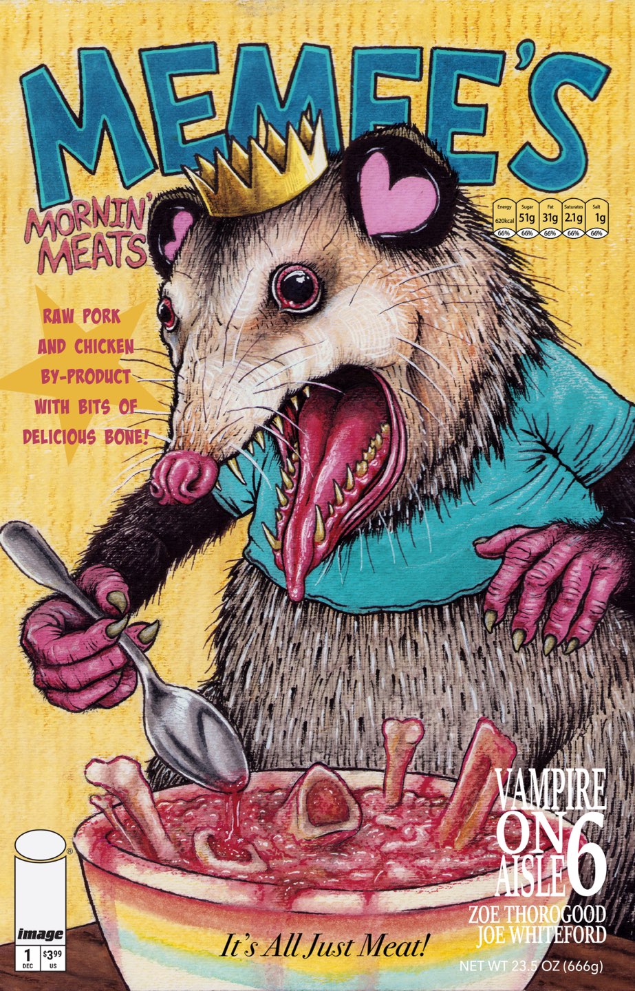 VAMPIRE ON AISLE 6 #1 (OF 3) Cover C JOE WHITEFORD VAR comic book cover