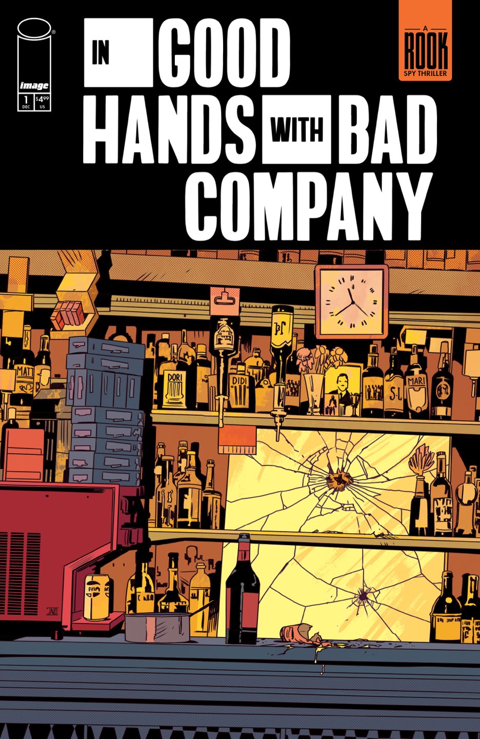 IN GOOD HANDS WITH BAD COMPANY #1 (ONE SHOT) Cover A STEFANO LANDINI & JASON WORDIE comic book cover