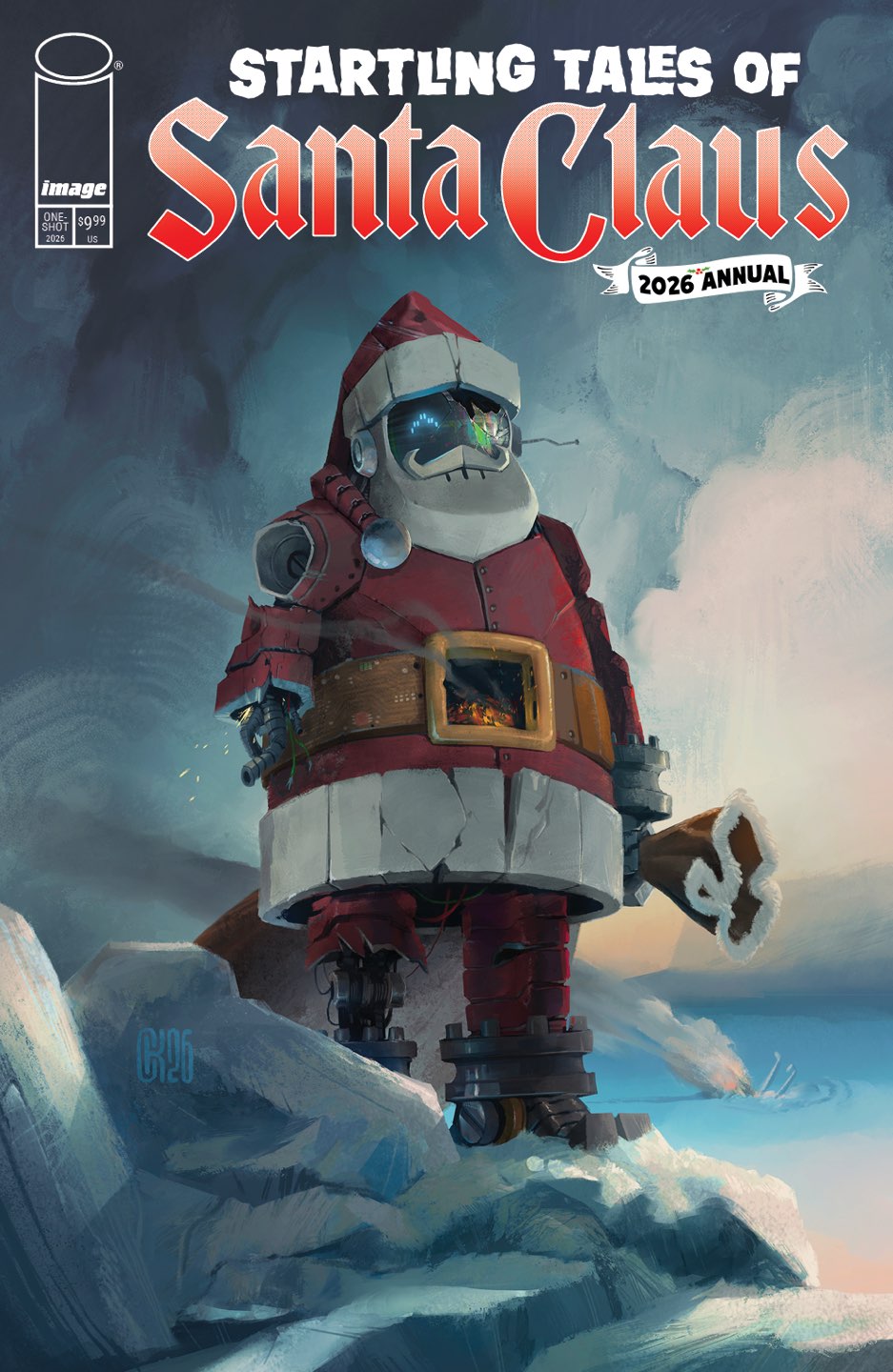 STARTLING TALES OF SANTA CLAUS 2026 ANNUAL Cover C SEAKAE VAR comic book cover