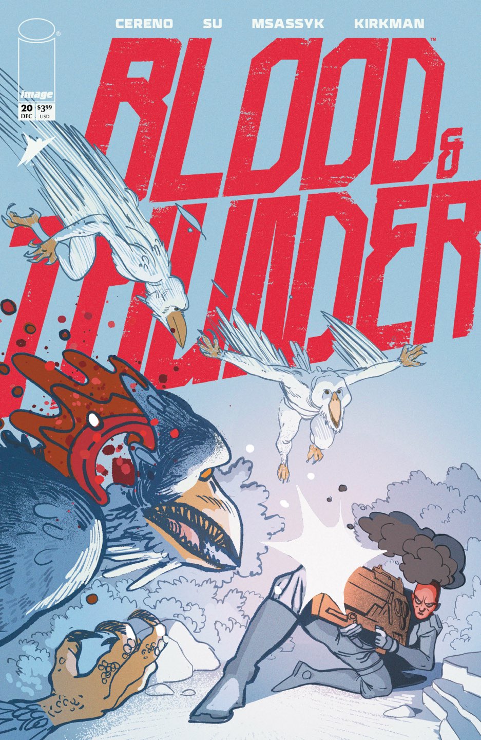 BLOOD & THUNDER #20 Cover C DILLON SNOOK VAR comic book cover
