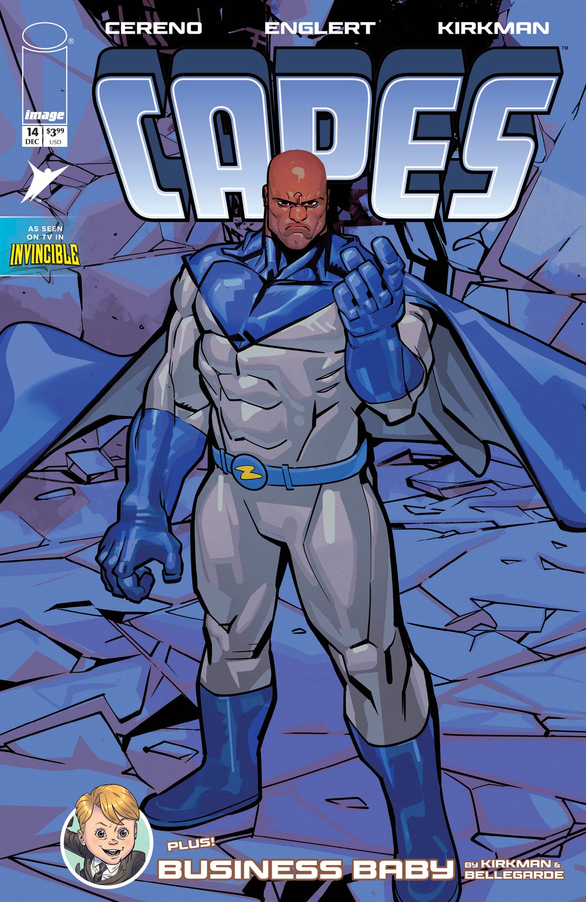 INVINCIBLE UNIVERSE CAPES #14 Cover B CONOR HUGHES VAR comic book cover