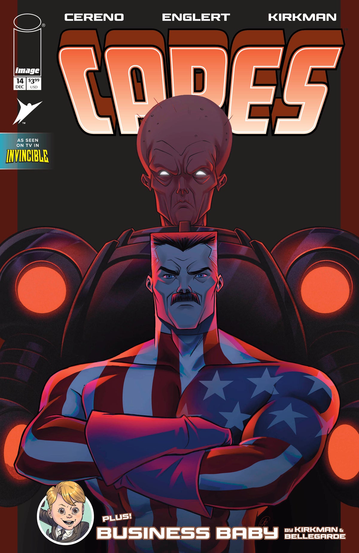 INVINCIBLE UNIVERSE CAPES #14 Cover E SWEENEY BOO VAR comic book cover