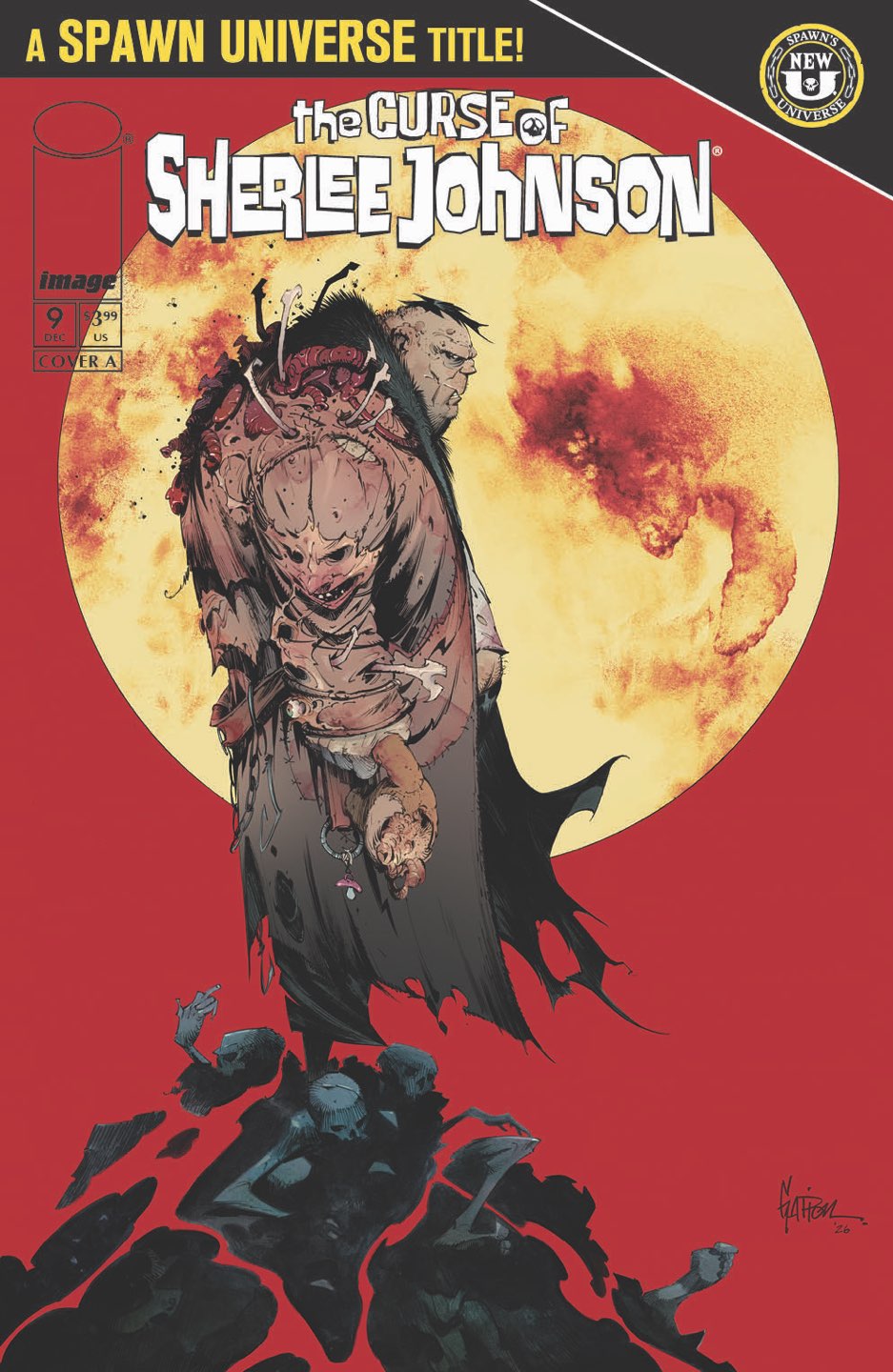 SPAWN THE CURSE OF SHERLEE JOHNSON #9 Cover A JONATHAN GLAPION comic book cover