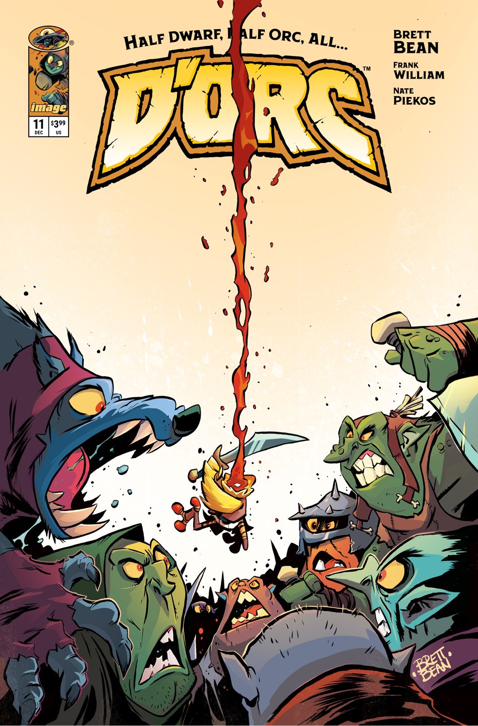 DORC #11 Cover A BRETT BEAN comic book cover