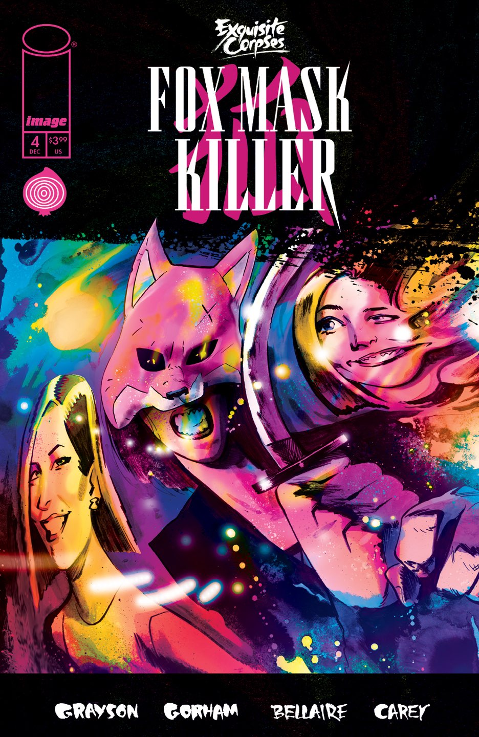 EXQUISITE CORPSES FOX MASK KILLER #4 (OF 5) Cover A ADAM GORHAM comic book cover