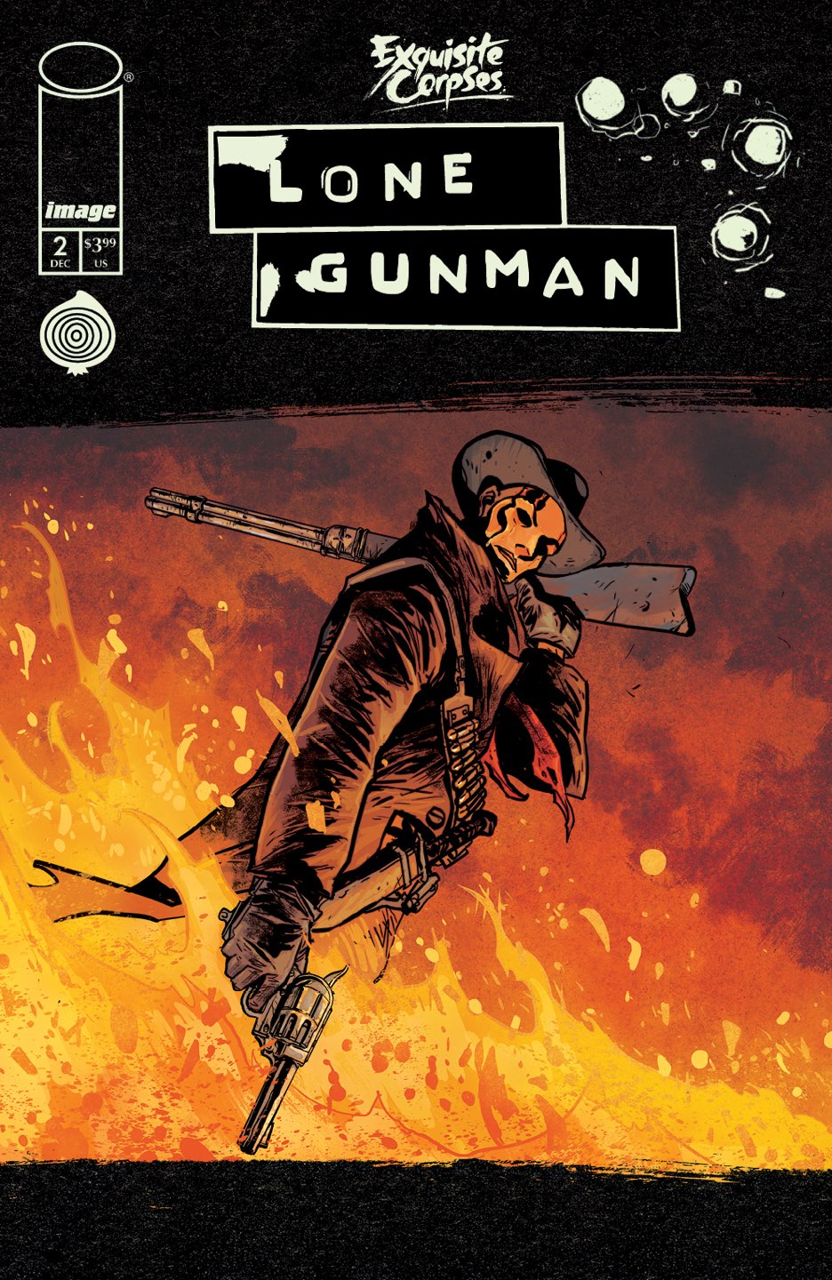 EXQUISITE CORPSES LONE GUNMAN #2 (OF 5) Cover A ALBERTO PONTICELLI & JORDIE BELLAIRE comic book cover