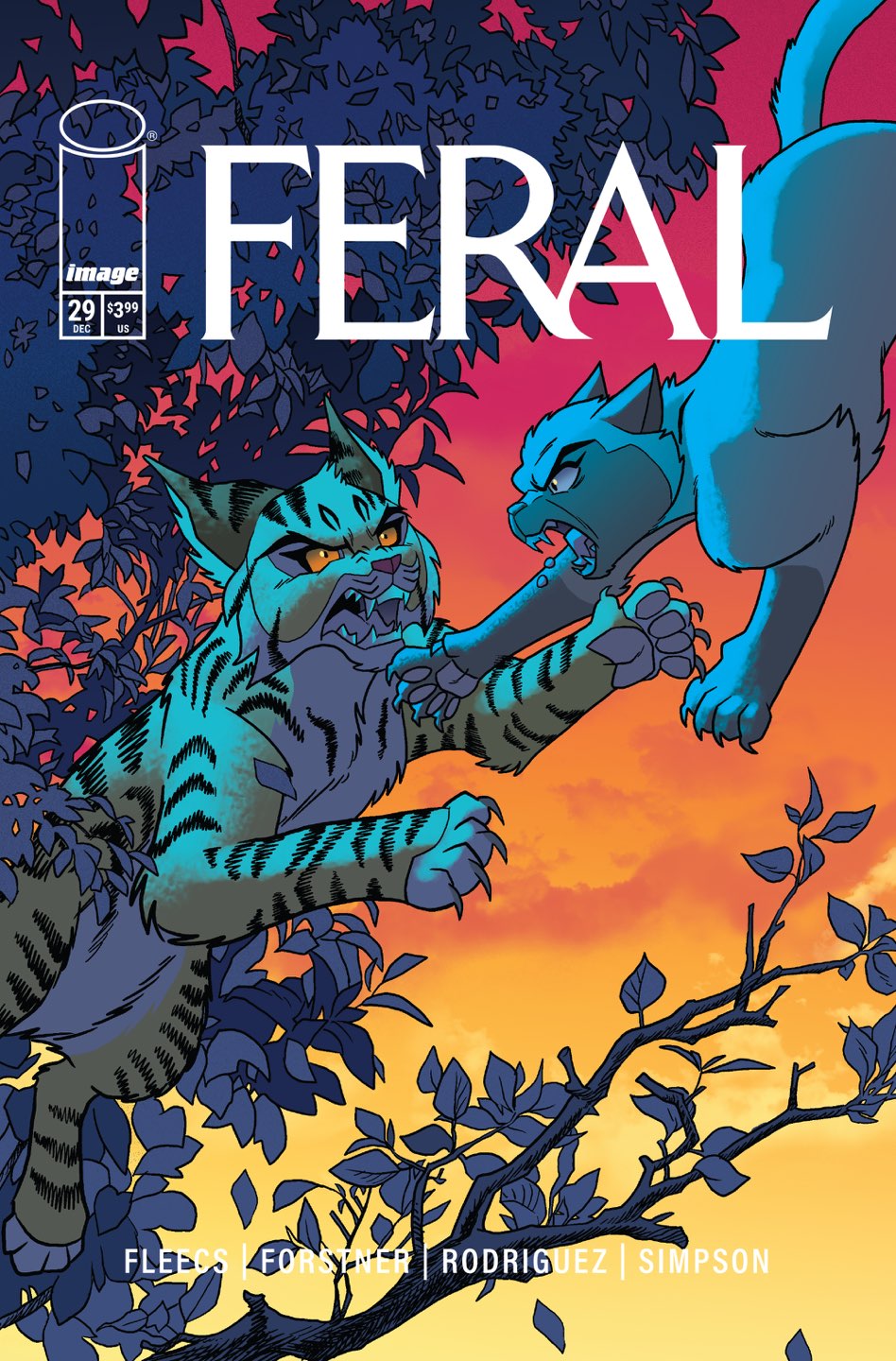 FERAL #29 Cover A TONY FLEECS & TRISH FORSTNER comic book cover