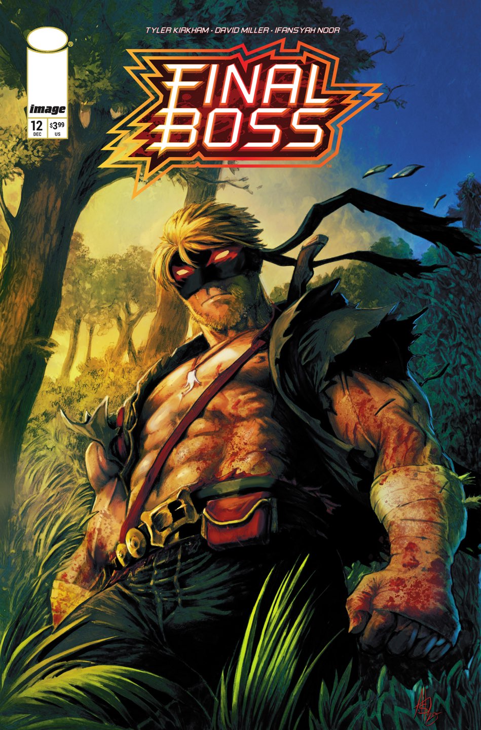 FINAL BOSS #12 Cover B BRAD ASHWORTH VAR comic book cover