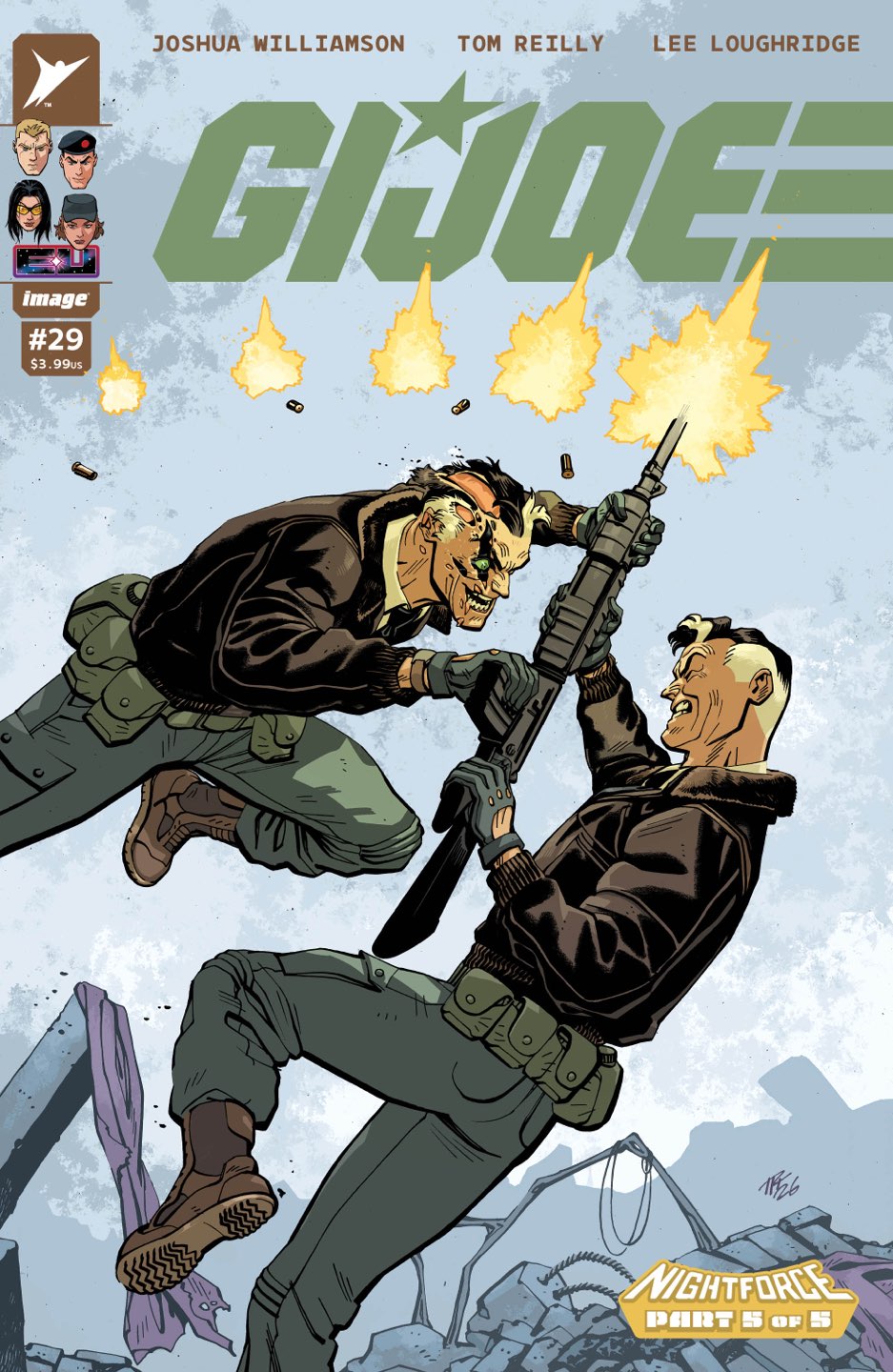 GI JOE #29 Cover A TOM REILLY comic book cover
