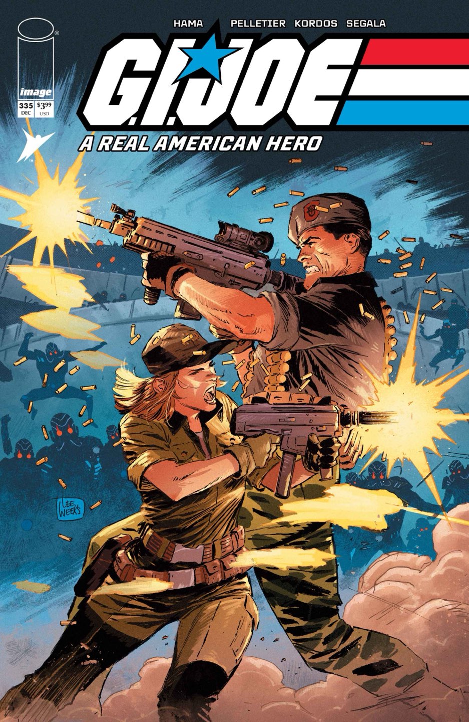 GI JOE A REAL AMERICAN HERO #335 Cover A LEE WEEKS & MIKE SPICER comic book cover