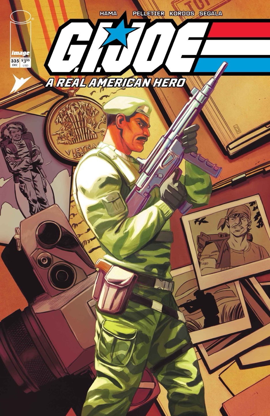 GI JOE A REAL AMERICAN HERO #335 Cover C NIMIT MALAVIA SECRET DOSSIER VAR comic book cover
