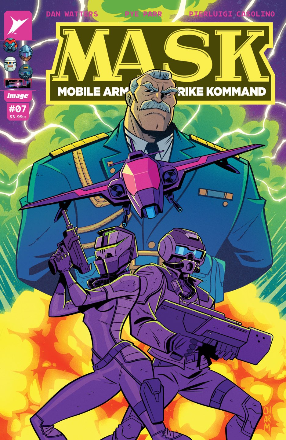 MASK #7 Cover C DEREK CHARM VAR comic book cover