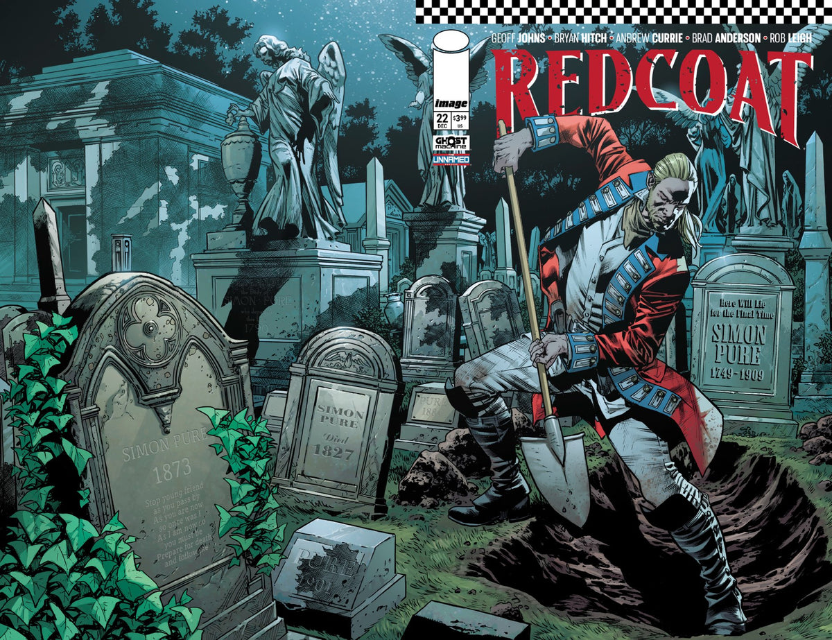 REDCOAT #22 Cover A BRYAN HITCH & BRAD ANDERSON comic book cover