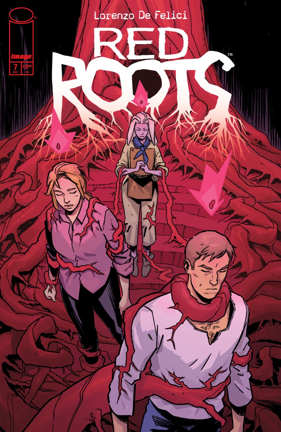 RED ROOTS #7 Cover B LUIGI FORMISANO VAR comic book cover