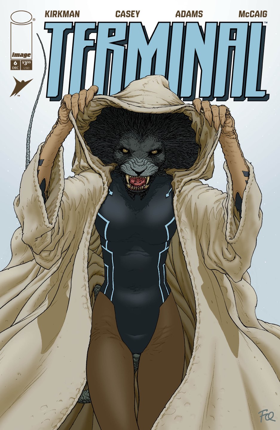 TERMINAL #6 Cover G FRANK QUITELY VAR comic book cover