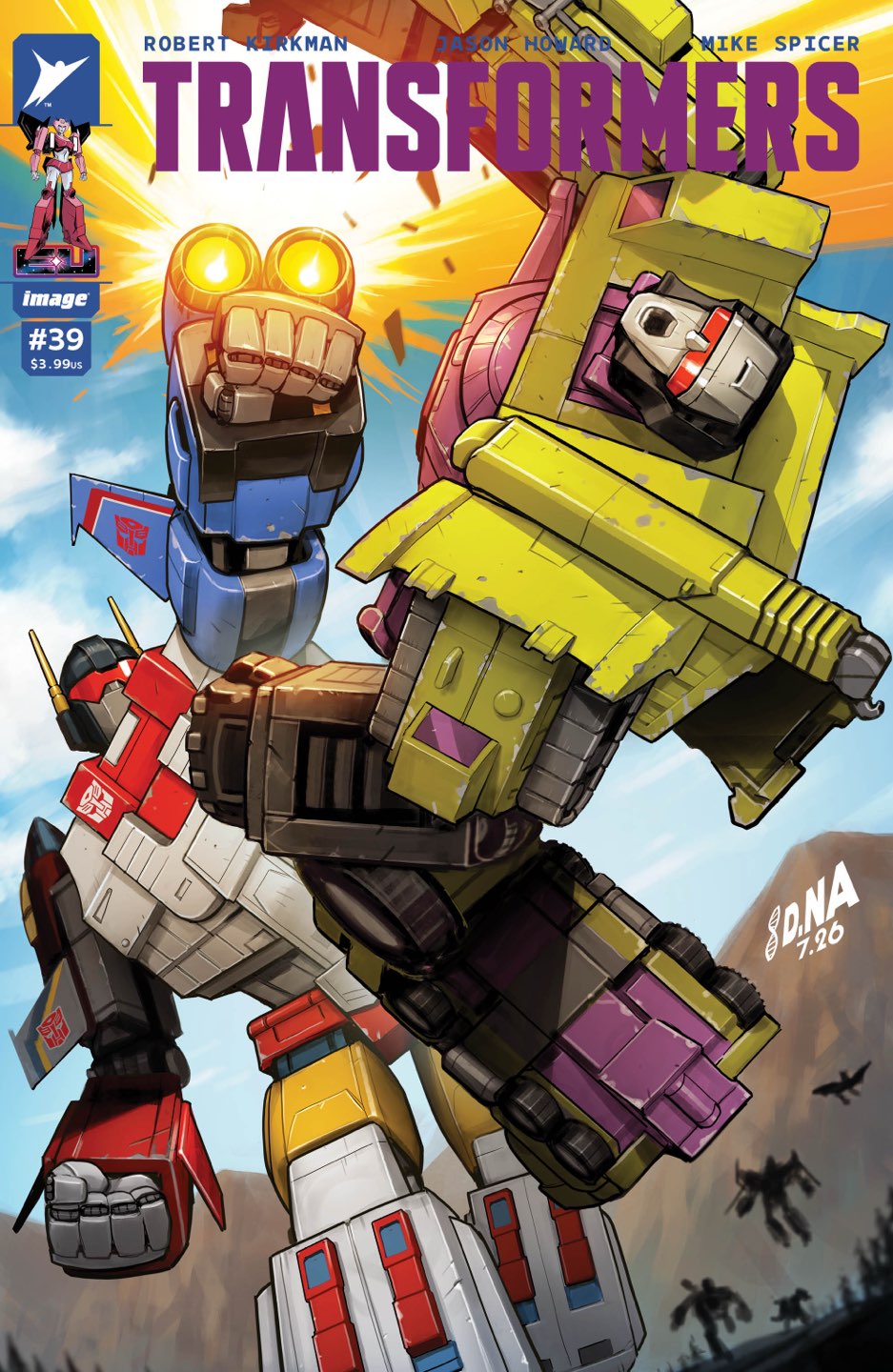 TRANSFORMERS #39 Cover C DAVID NAKAYAMA VAR comic book cover