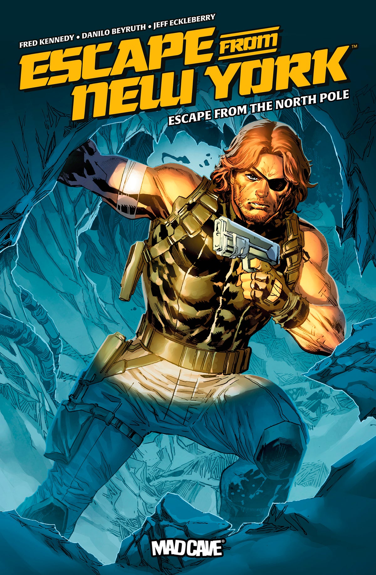 ESCAPE FROM NEW YORK ESCAPE FROM THE NORTH POLE (ONE SHOT) Cover B KEN LASHLEY VAR comic book cover